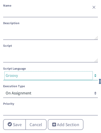 Figure 1: You can add an Action to a Task node.