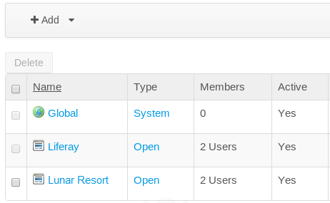 Figure 8.5: In the Control Panel, you can choose the context in which your application display template resides.