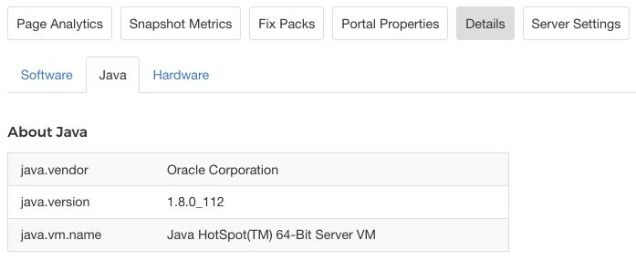 Figure 4.18: The Details tab shows information about your server.