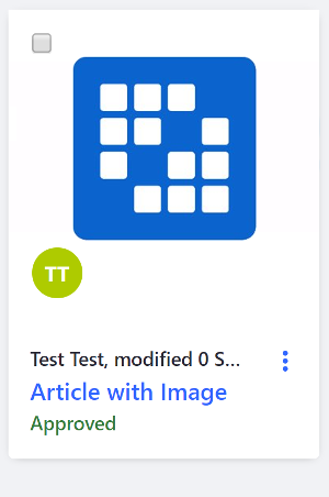 Figure 3: Vertical cards are perfect to display files and documents.
