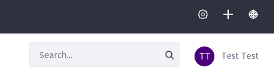 Figure 1: The default search configuration displays a search bar in its default view,
beckoning users to enter the search context.