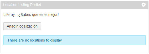 Figure 1: Liferay automatically translates your portlets language properties to different languages.