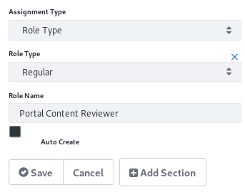 Figure 1: You can add an Assignment to a Task node.