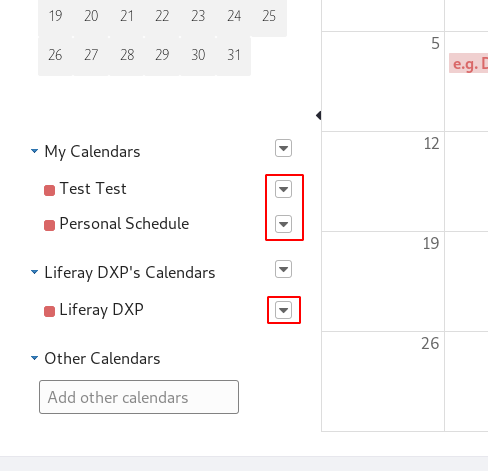 Figure 6: Email templates apply to a single calendar and all its events.