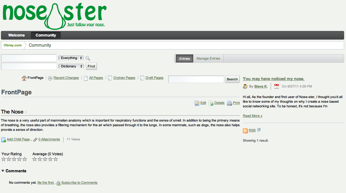 Figure 2.10: Yeah, were showoffs. But as you can see, your page layout
options are virtually
limitless.
