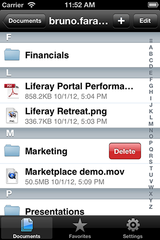 Figure 4.49: Deleting a file