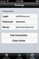 Figure 4.41: iOS Settings