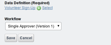 Figure 9.8: Enabling workflow on a list