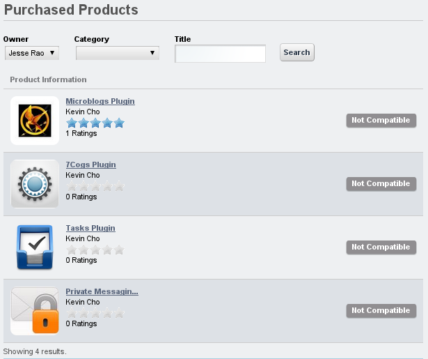 Figure 13.14: Purchased
Apps