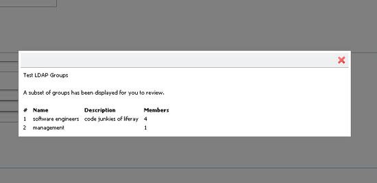 Figure 15.16: Mapping LDAP Groups