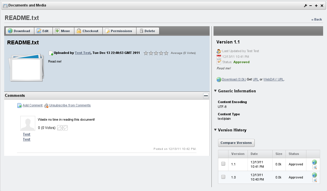 Figure 4.2: Viewing a Document