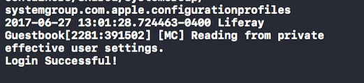 Figure 7: It worked!