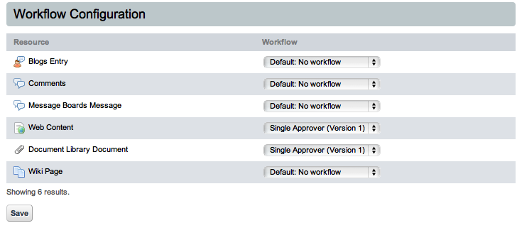 Figure 10.4: The Workflow Configuration
Page
