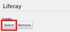 Figure 12.2: You can move a link one level at a time by selecting the Select button.