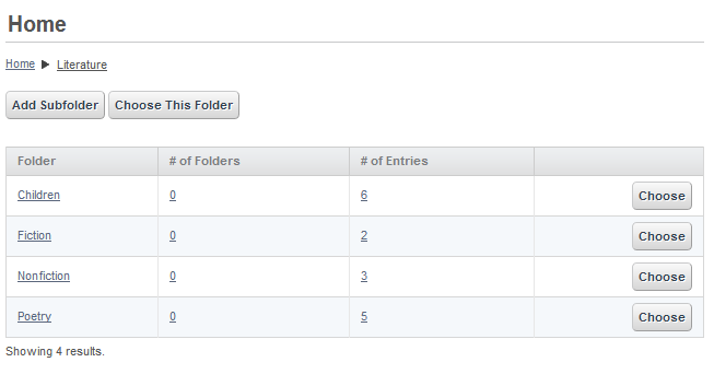 Figure 12.7: In this view, you can move the link into several different locations.