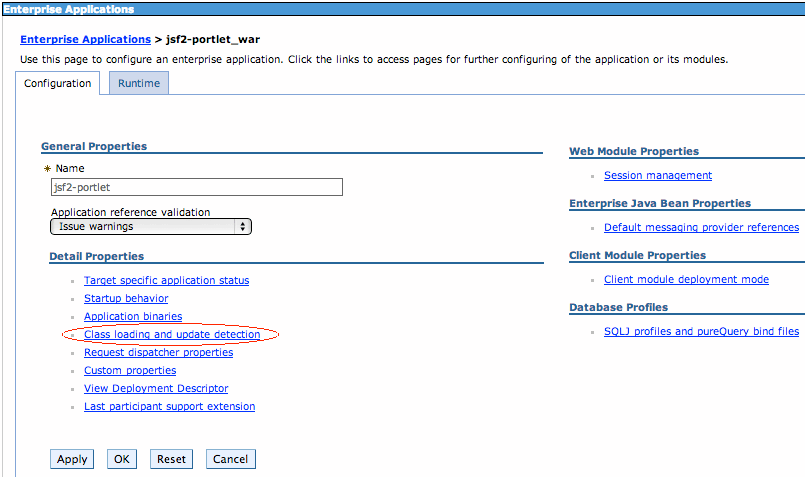 Figure 1: In general, this page helps you configure enterprise applications.