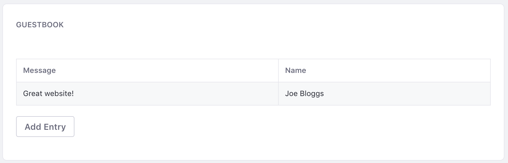 Figure 1: Youll create this simple application.