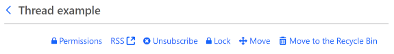Figure 1: Icon lists display an apps actions at all times.