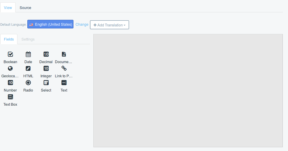 Figure 2: You can add and configure fields to form a custom list definition.