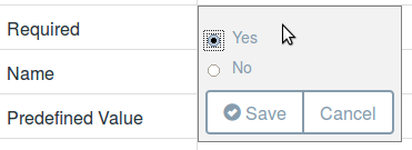 Figure 6: You can make your fields required.