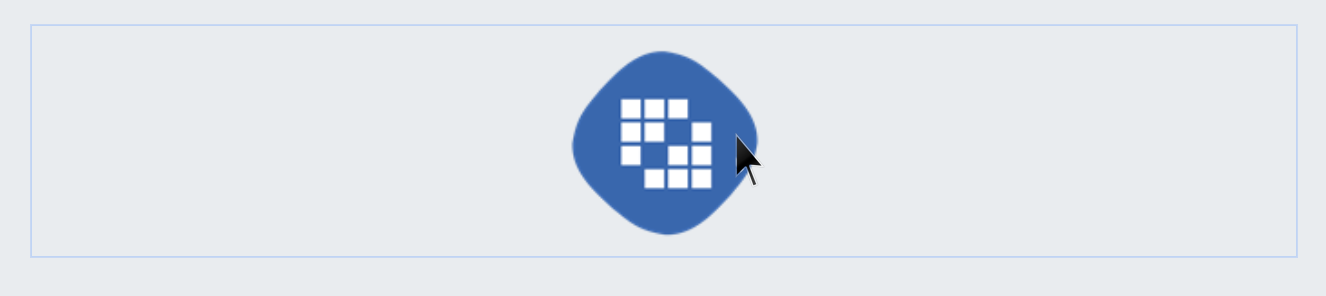 Figure 3: When you mouse over an editable image, a blue outline appears. You can replace it by clicking on it.