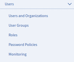 Figure 2: The Users section of the Control Panel. This screenshot shows a portal that doesnt have the EE Audit plugin installed.