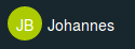 Figure 8: If Johannes Bach was a user in your Liferay DXP instance, his default avatar might look like this.