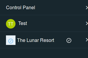 Figure 5: Select the site you want to manage using the site selector.