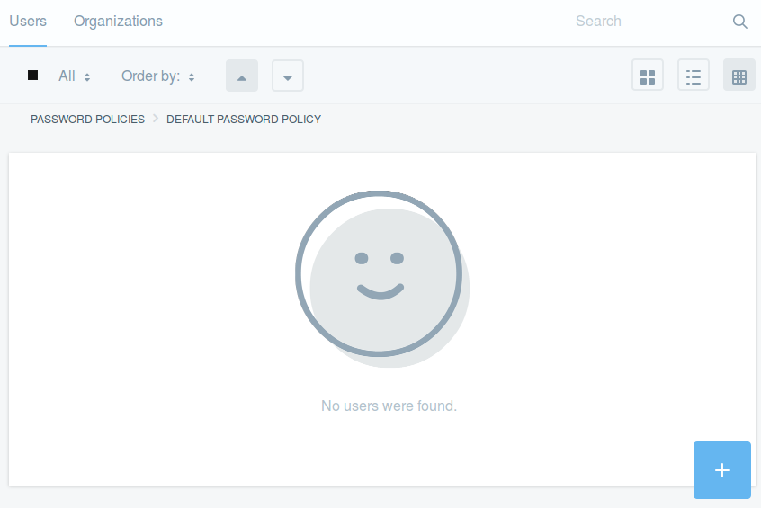 Figure 2: Assign members to new password policies to make them take
effect.