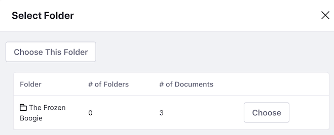 Figure 1: You can configure the Media Gallery to use any Documents and Media folder as its root folder.