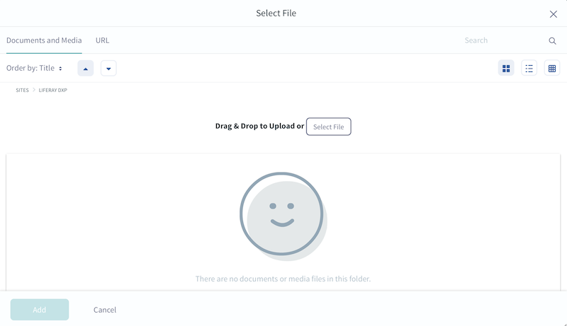 Figure 1: An Item Selector makes selecting entities a breeze.