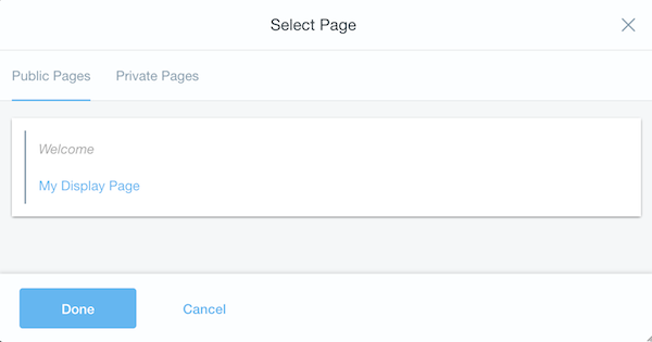 Figure 2: The Layouts Item Selector view uses Lexicon and Liferay Layout taglibs to create the UI.