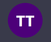 Figure 3: The users initials are displayed for their avatar by default.