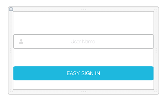 Figure 1: The UI components are enlarged in the example Child Themes XIB file.