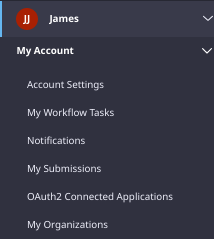 Figure 1: Users manage workflow tasks from their My Workflow Tasks widget.