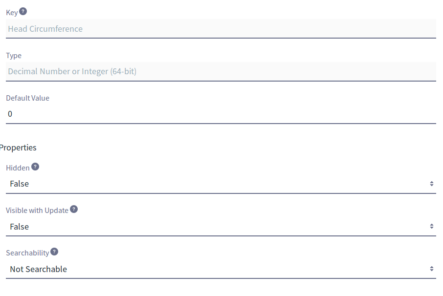 Figure 3: Custom Fields can be configured after you create them. The exact
options depend on the field type you choose.